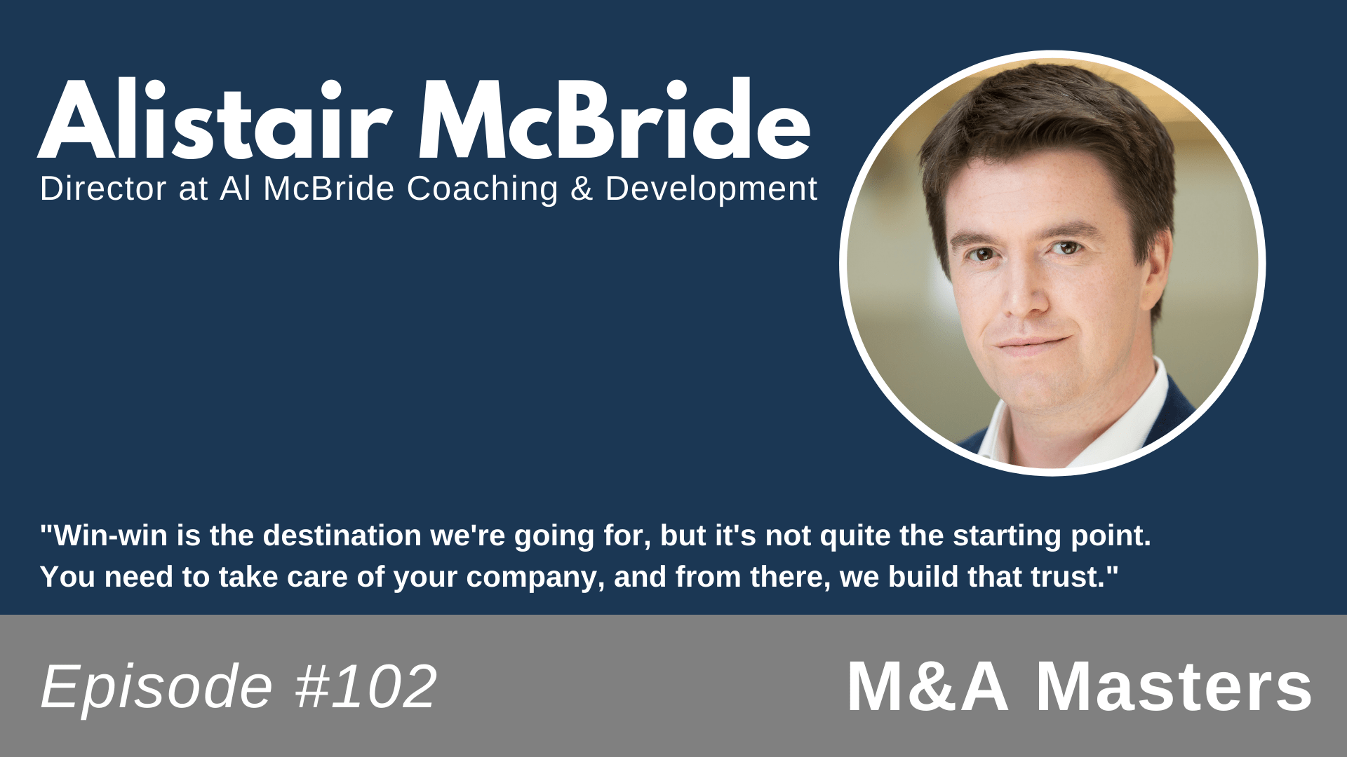 Liberty - Alistair McBride | How to win your deal-by building trust